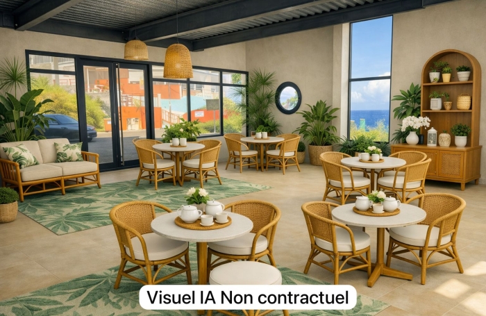 Vieux-Fort   Local pro &agrave; am&eacute;nager   Terrasse vue sur Les Saintes