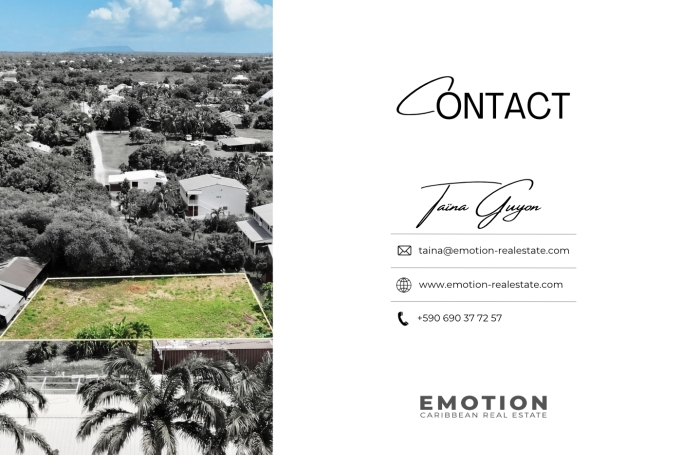 863 m2 Terrain plat - 863 m2 - Belle All&eacute;e - Saint-Fran&ccedil;ois - EXCLUSIVIT&Eacute;