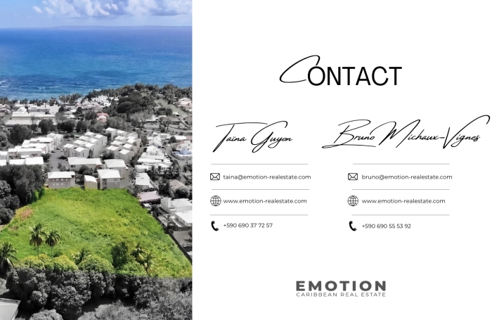 Terrain constructible 6 372 m2   Capesterre-Belle-Eau