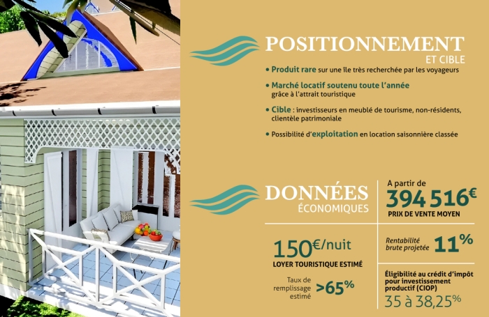 APPARTEMENT T3 DUPLEX DE STANDING ARCHIPEL DES SAINTES