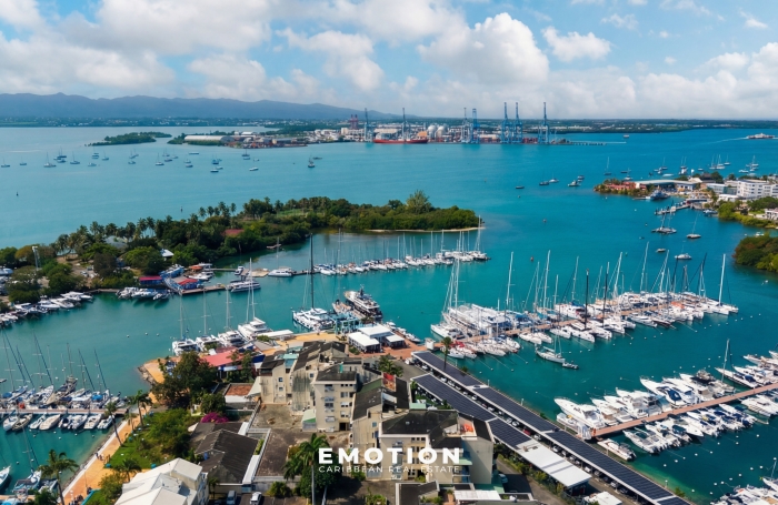 Duplex T3   80 m2 Carrez, vue marina et mer + grand box ferm&eacute; de 15 m2 + une seconde place de parking ext&eacute;rieu