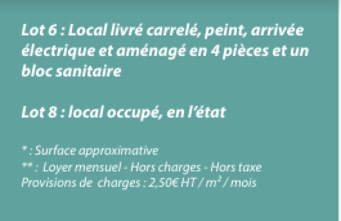 Local commercial de 85 m2 LOT 6 sur Jarry immeuble pointe jarry