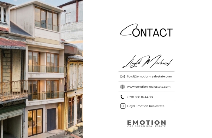 IMMEUBLE &Agrave; RECONSTRUIRE - 120 m2 POINTE-&Agrave;-PITRE -  Nouveau mandat Exclusif