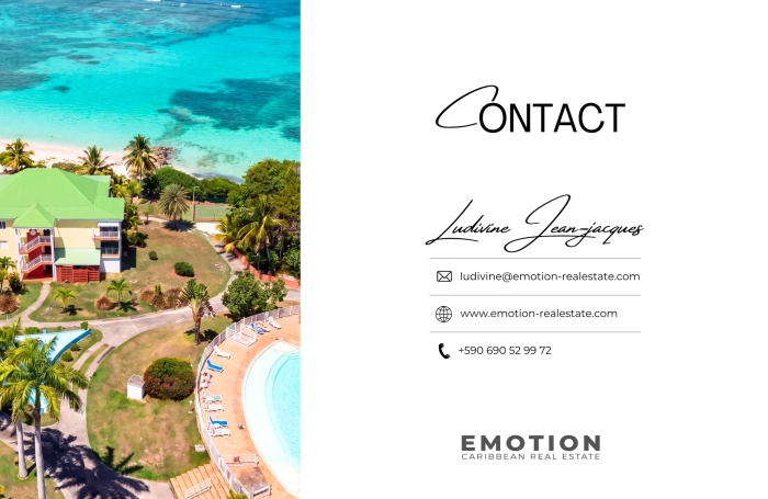 Studio 28 m2 avec acc&egrave;s piscine et plage