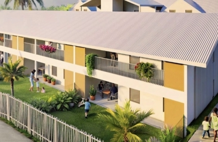 Vente Appartement 42m&sup2; 2 pièces Baie Mahault