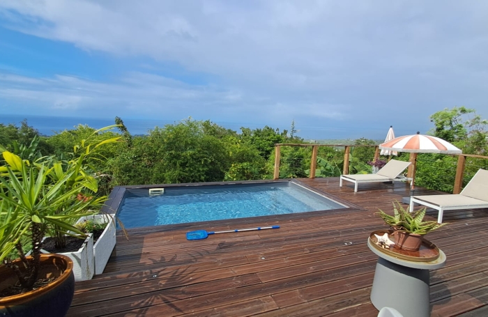 Maison T3bis vue mer + Appartement T2 + piscine