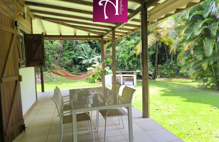 LOCATION MAISON MEUBL&Eacute;E AVEC PISCINE PETIT BOURG