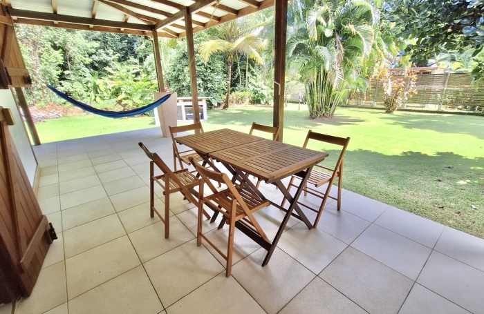 LOCATION MAISON MEUBL&Eacute;E AVEC PISCINE PETIT BOURG