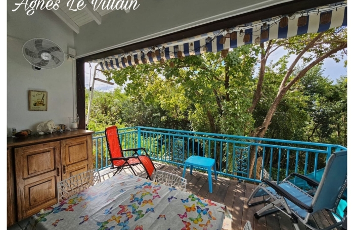 Vente Appartement 53m&sup2; 3 pièces Deshaies