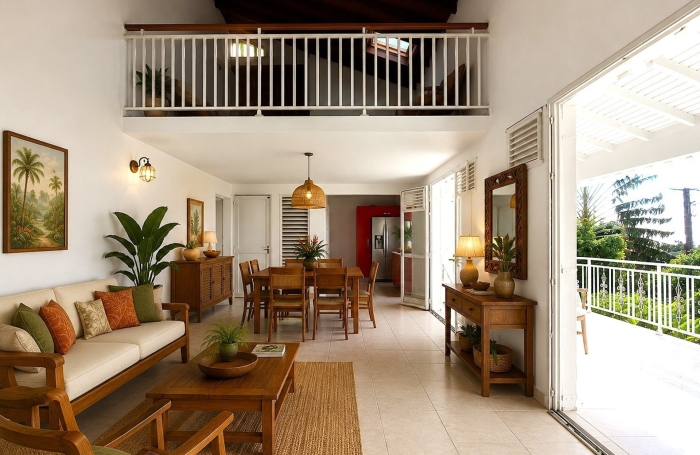 Vente Maison 129m&sup2; 7 pièces Trois Rivi&egrave;res