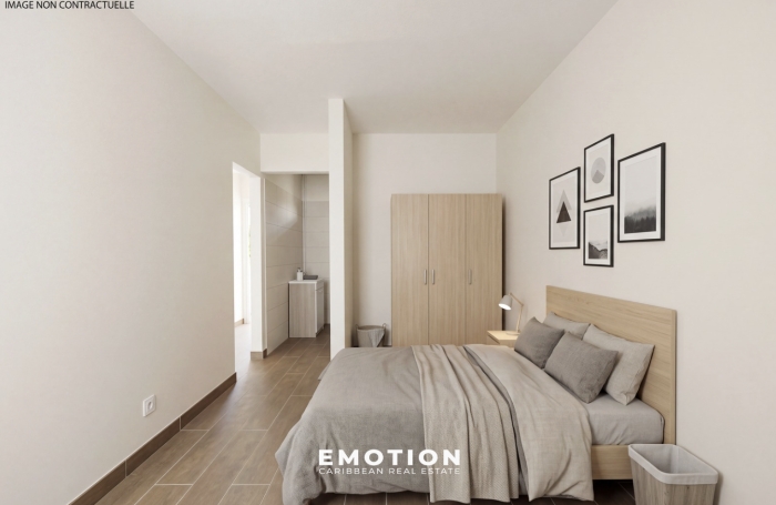 Appartement T3 &agrave; r&eacute;nover - 45 m2  Pointe-&agrave;-Pitre, Guadeloupe