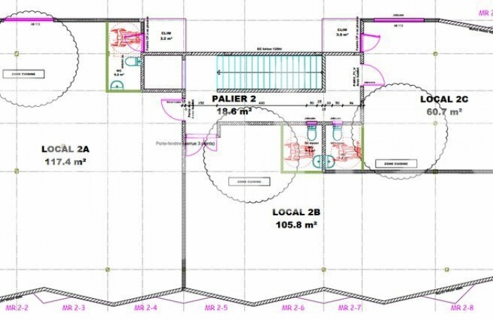 Local commercial neuf d'environ 117 m&sup2; en bordure de route !