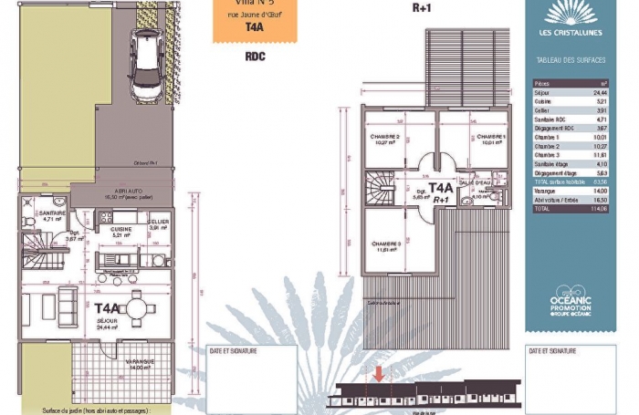 Location Maison 83.56m&sup2; 4 pi&#232;ces Macouria Tonate