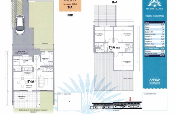 Vente Maison 84m&sup2; 4 pièces Macouria Tonate