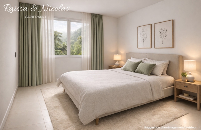 Vente Appartement 45m&sup2; 2 pièces Remire Montjoli