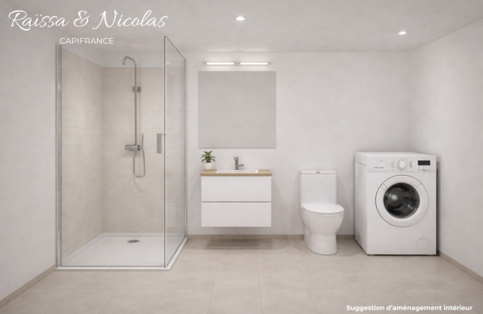 Vente Appartement 45m&sup2; 2 pièces Remire Montjoli