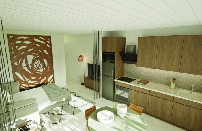 Vente Appartement 24.3m&sup2; 1 pi&egrave;ce Remire Montjoli