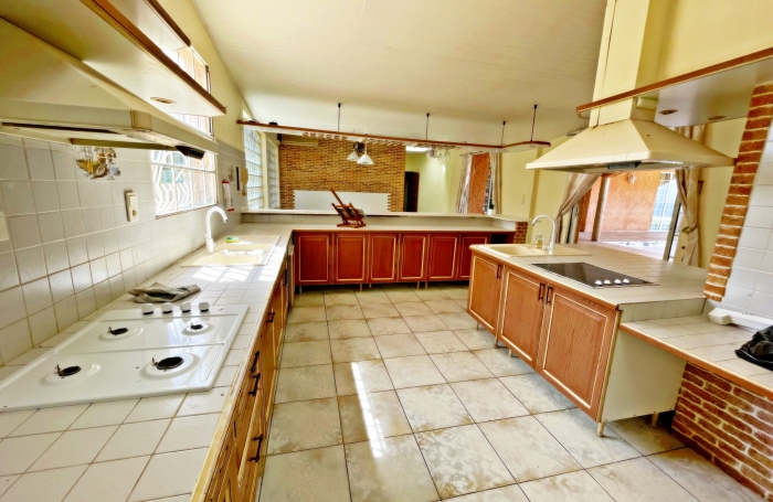 Vaste propriété de plain pied à proximité des commodités, vue mer et pitons - LE CARBET