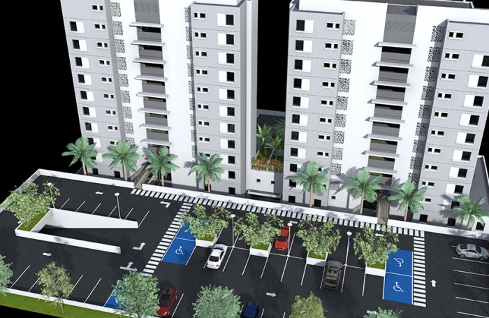 4 PIECES 111.54 m2 PROGRAMME NEUF, 8&egrave;me ETAGE, RES CANOPEE