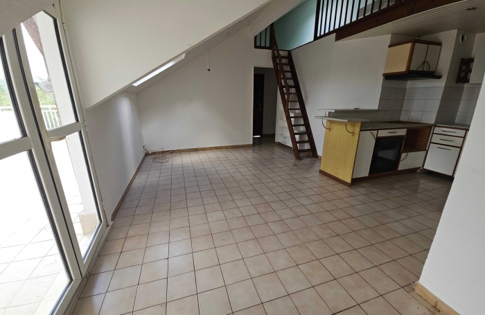 Charmant F3 avec mezzanine et grande terrasse