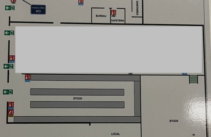 Location Entrepot 900m² Gros Morne