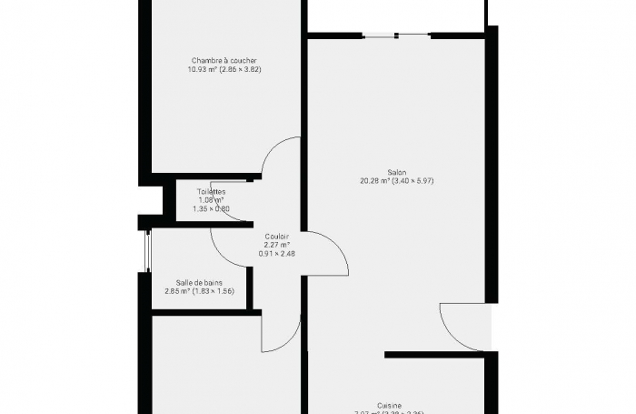 À Vendre   Appartement T3 à Ravine-Vilaine, Fort-de-France