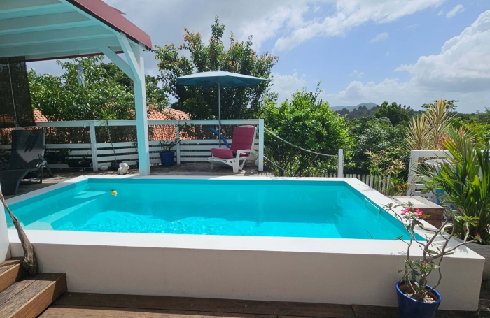 Maison F4/F5 avec piscine et grandes terrasses