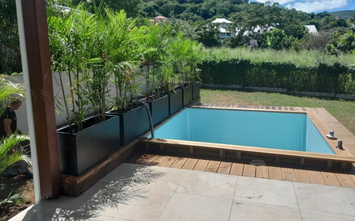 Villa T5 Neuve avec Piscine 300 m de la Plage- Anse-à-l'ane