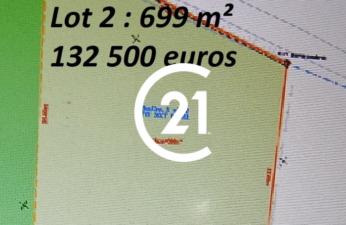 Vente Terrain 699m&sup2; Le François