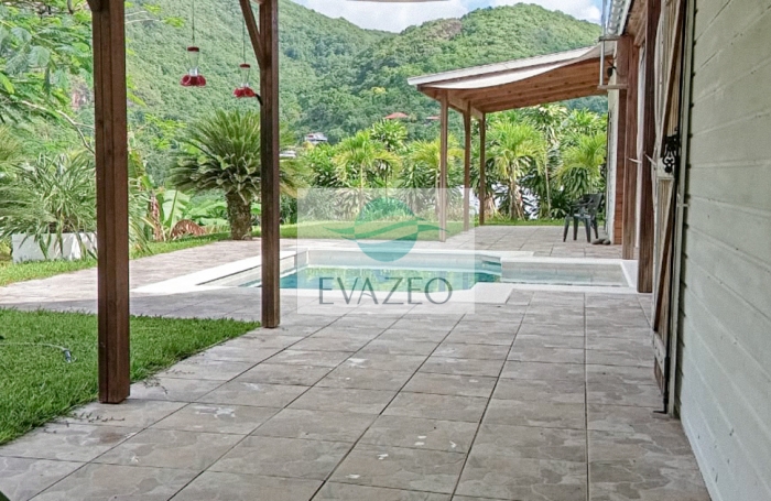 Villa 168m2 2ch + T2 ind&eacute;pendant - Piscine - LE MARIN