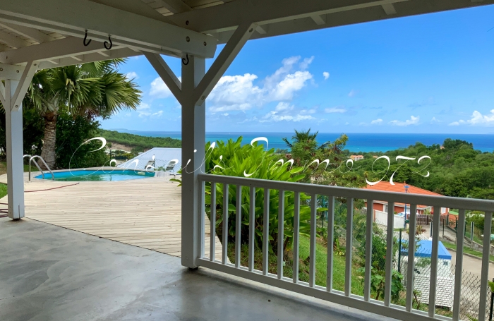 Villa meubl&eacute;e avec piscine &agrave; louer   Dizac - Le Diamant (Martinique)