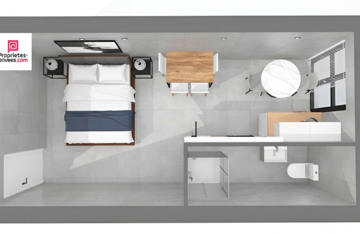 Vente Appartement 20m&sup2; 1 pi&#232;ce La Trinité