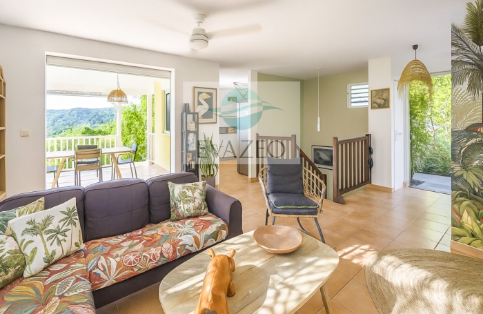 Villa vue mer r&eacute;nov&eacute;e - Piscine - 800m plage - LES ANSES D'ARLET