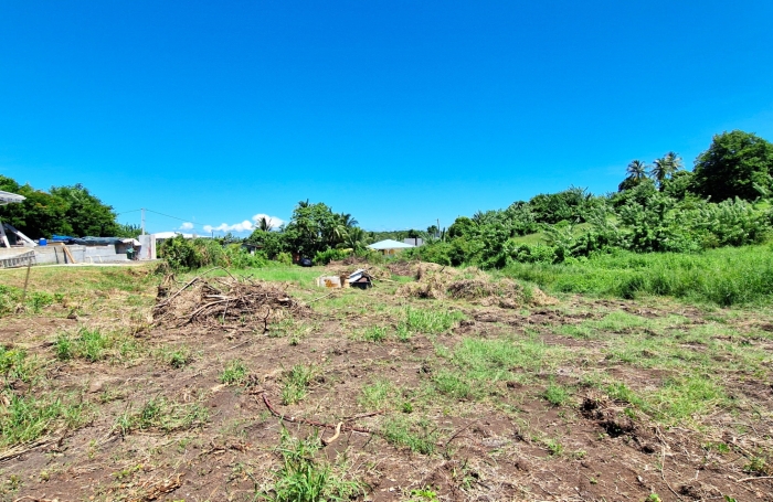 Terrain constructible 1 100 m2   Zone U4   Emplacement id&eacute;al - LE VAUCLIN