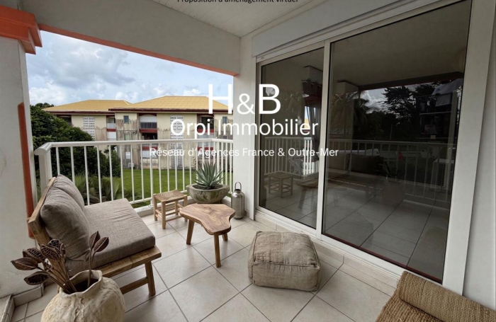 Vente Appartement 41.26m&sup2; 2 pièces Fort de france