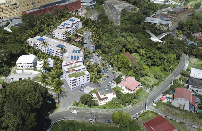 Vente Appartement 46.4m&sup2; 2 pi&egrave;ces Fort de france