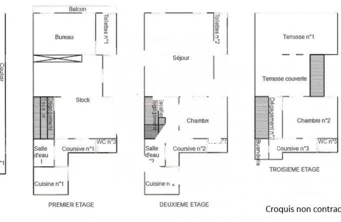 Vente Immeuble 240m&sup2; Fort de france