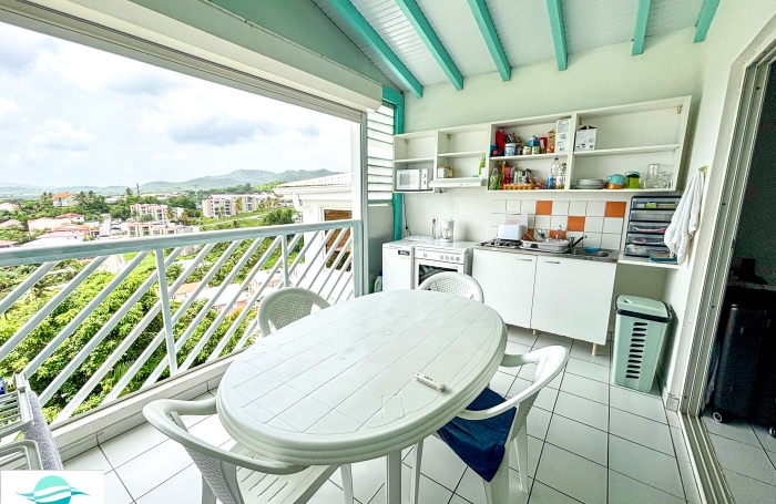Appartement T2 36m2 avec vue mer panoramique - TROIS-&Icirc;LETS