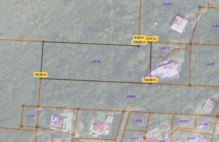 Vente Terrain Le Marin