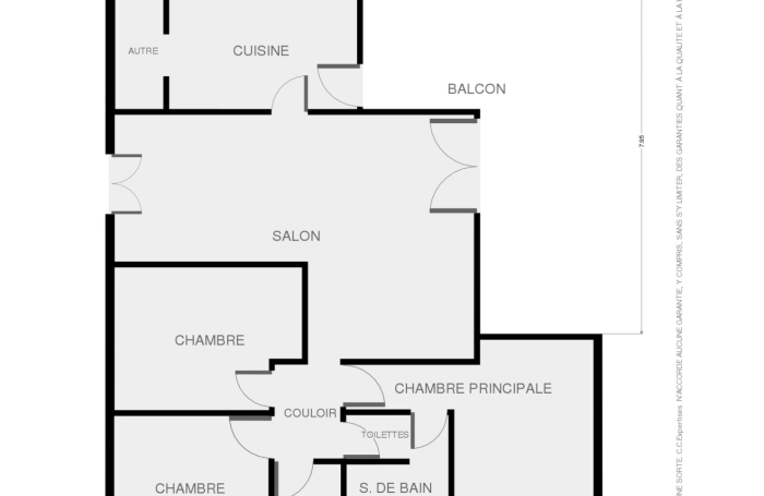 Villa F4 avec sous-sol, balcon vue mer et terrain clos &mdash; Le Fran&ccedil;ois