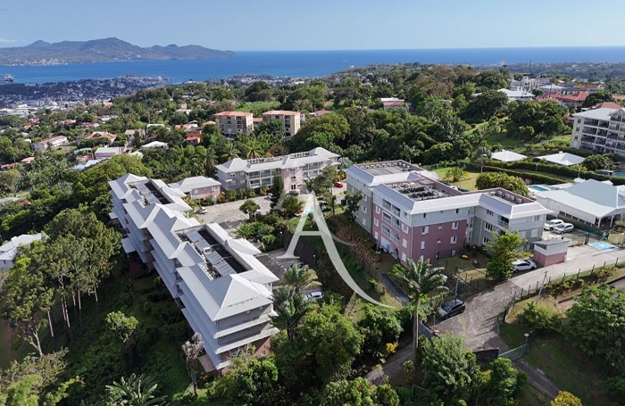 Vente Appartement 53m&sup2; 3 pi&egrave;ces Fort de france