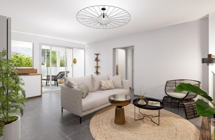Vente Appartement 63.54m&sup2; 3 pièces Le Lamentin