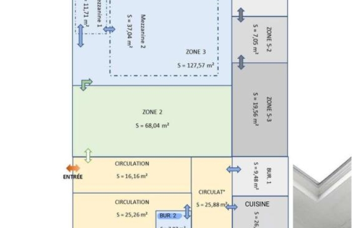 Vente Local commercial 574m&sup2; Le Lamentin