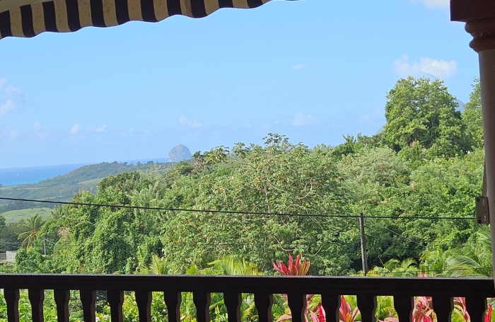 Grande maison F5 avec terrasses, piscine, vue mer et beau terrain paysag&eacute;