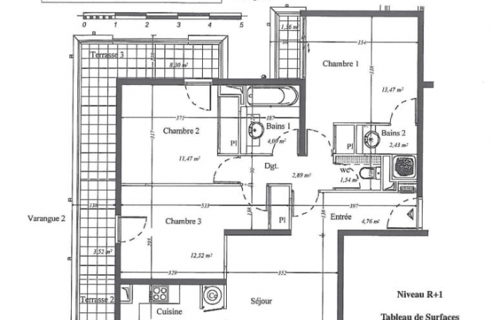 Vente Appartement 83.44m² 4 pièces Bras-Panon