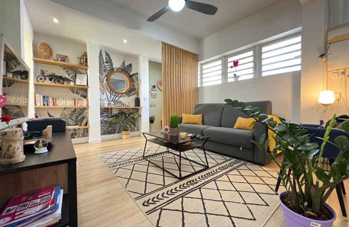 Vente Appartement 50m² 2 pièces Saint Denis