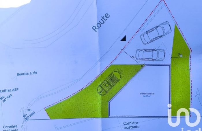 Vente Terrain 219m&sup2; Rivière Saint Louis