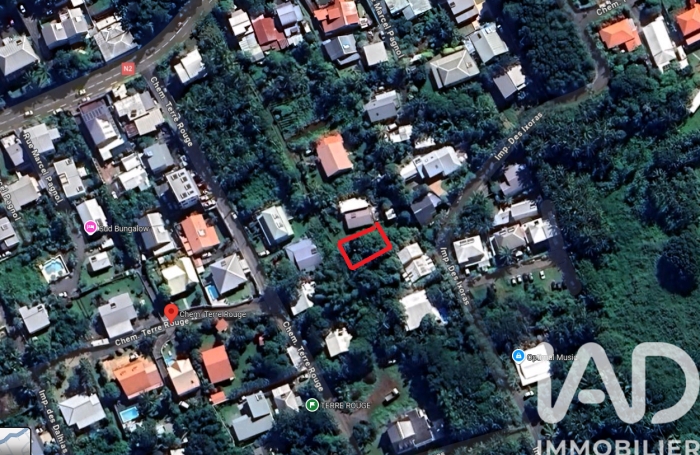 Vente Terrain 462m&sup2; Saint Joseph