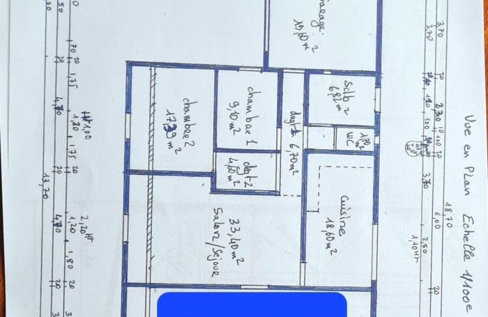 Vente Maison 275m&sup2; 12 pi&#232;ces Rivière Saint Louis