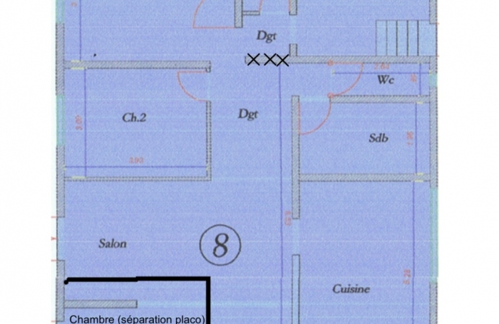Vente Appartement 111m&sup2; 4 pi&#232;ces Ravine des Cabris